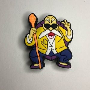 10/$13 Master Roshi Dragon Ball Z crocs shoe charm/jibbitz